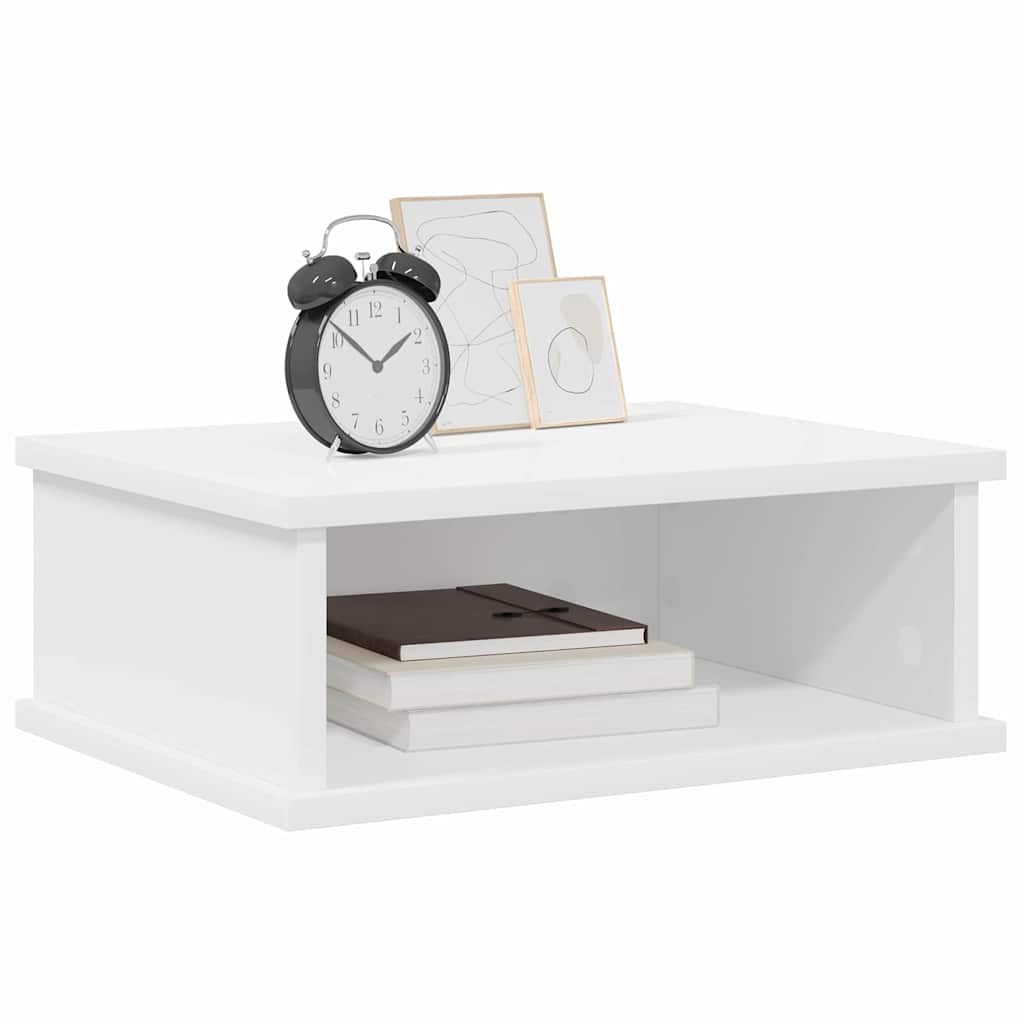 vidaXL Stolik nocny 2 pcs Biały 40 x 31 x 15 cm