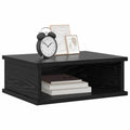 vidaXL Stolik nocny Czarny Dąb 40 x 31 x 15 cm Drewno inżynieryjne