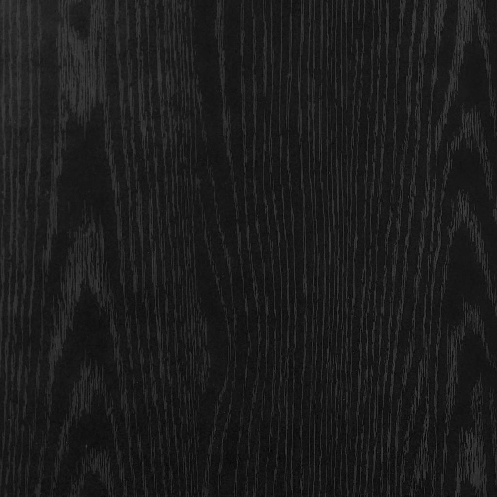 vidaXL Stolik nocny 2 pcs Czarny Dąb 40 x 31 x 15 cm