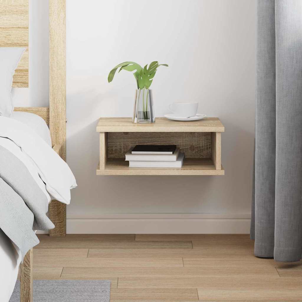vidaXL Stolik nocny Dąb Sonoma 40 x 31 x 15 cm Materiał drewnopochodny