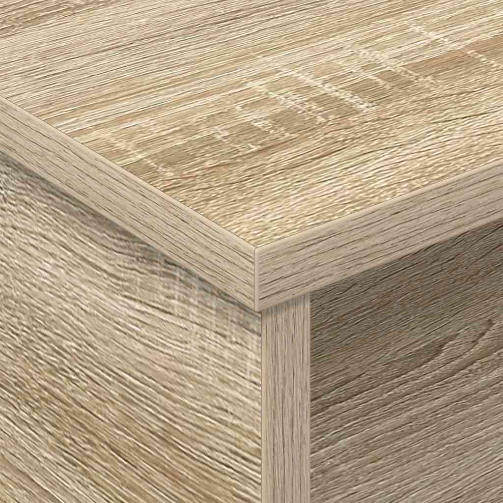 vidaXL Stolik nocny 2 pcs Dąb Sonoma 40 x 31 x 15 cm