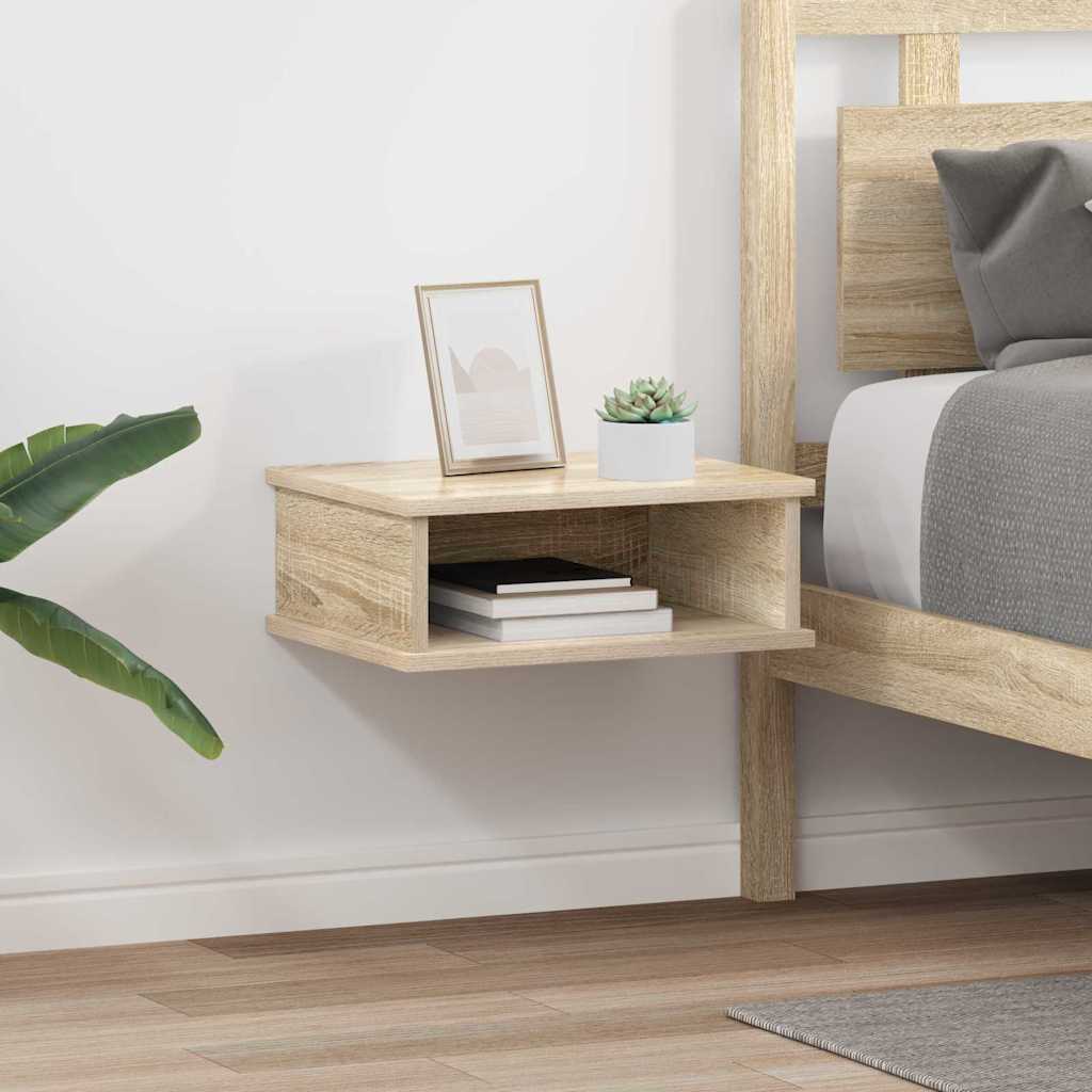 vidaXL Stolik nocny 2 pcs Dąb Sonoma 40 x 31 x 15 cm