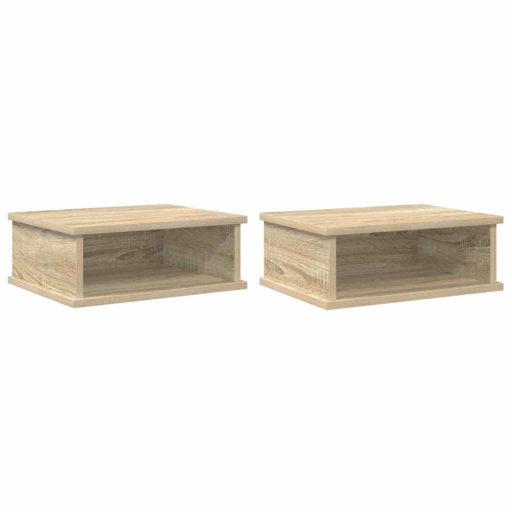 vidaXL Stolik nocny 2 pcs Dąb Sonoma 40 x 31 x 15 cm