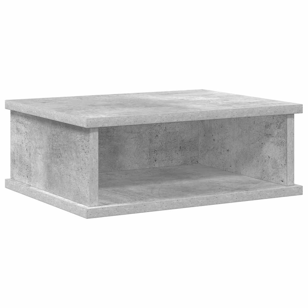 vidaXL Stolik nocny 2 pcs Betonowy szary 40 x 31 x 15 cm