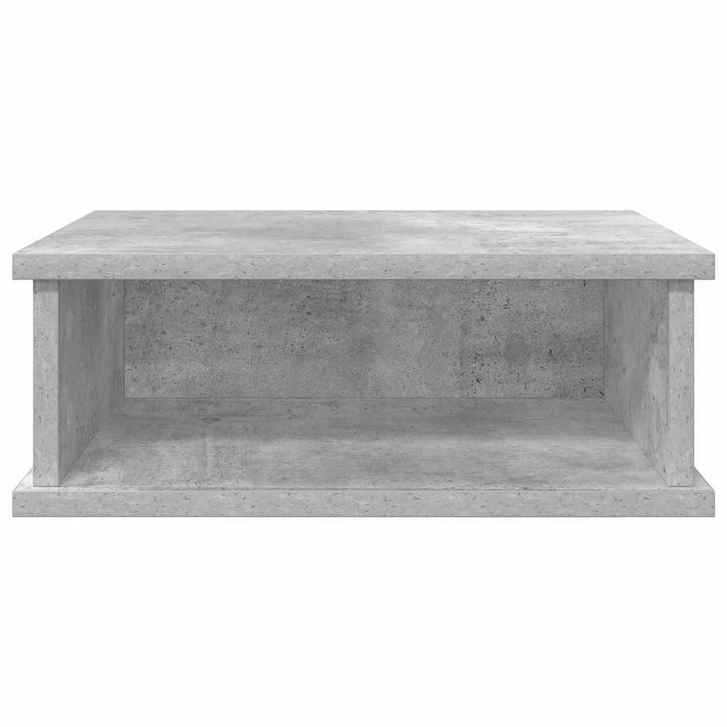 vidaXL Stolik nocny 2 pcs Betonowy szary 40 x 31 x 15 cm