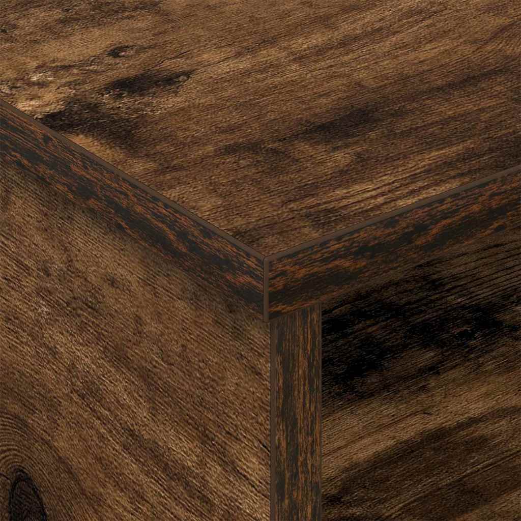 vidaXL Stolik nocny Dąb wędzony 40 x 31 x 15 cm