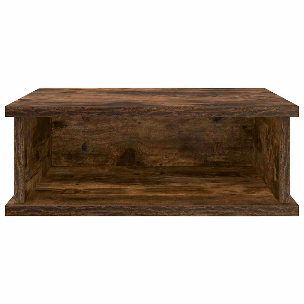 vidaXL Stolik nocny 2 pcs Dąb wędzony 40 x 31 x 15 cm