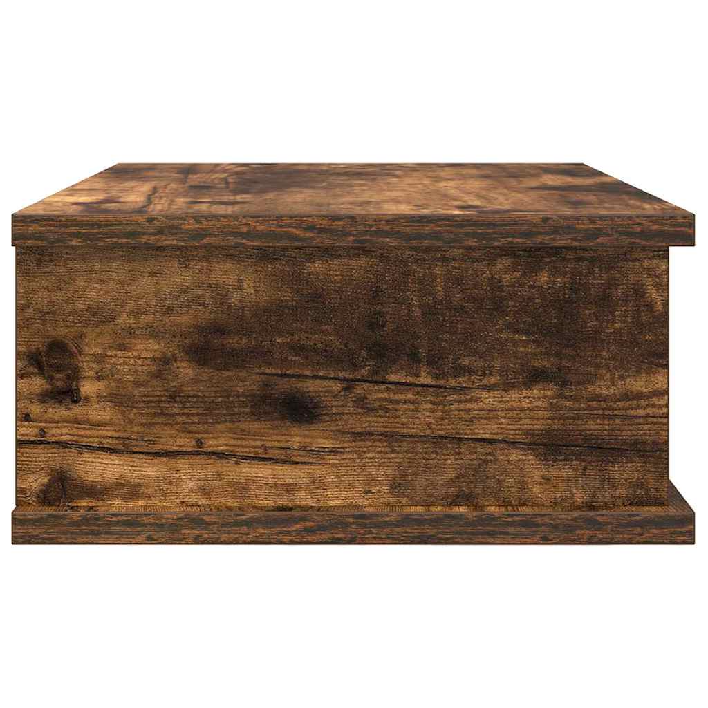 vidaXL Stolik nocny 2 pcs Dąb wędzony 40 x 31 x 15 cm