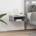 vidaXL Stolik nocny 2 pcs Szary Sonoma 40 x 31 x 15 cm