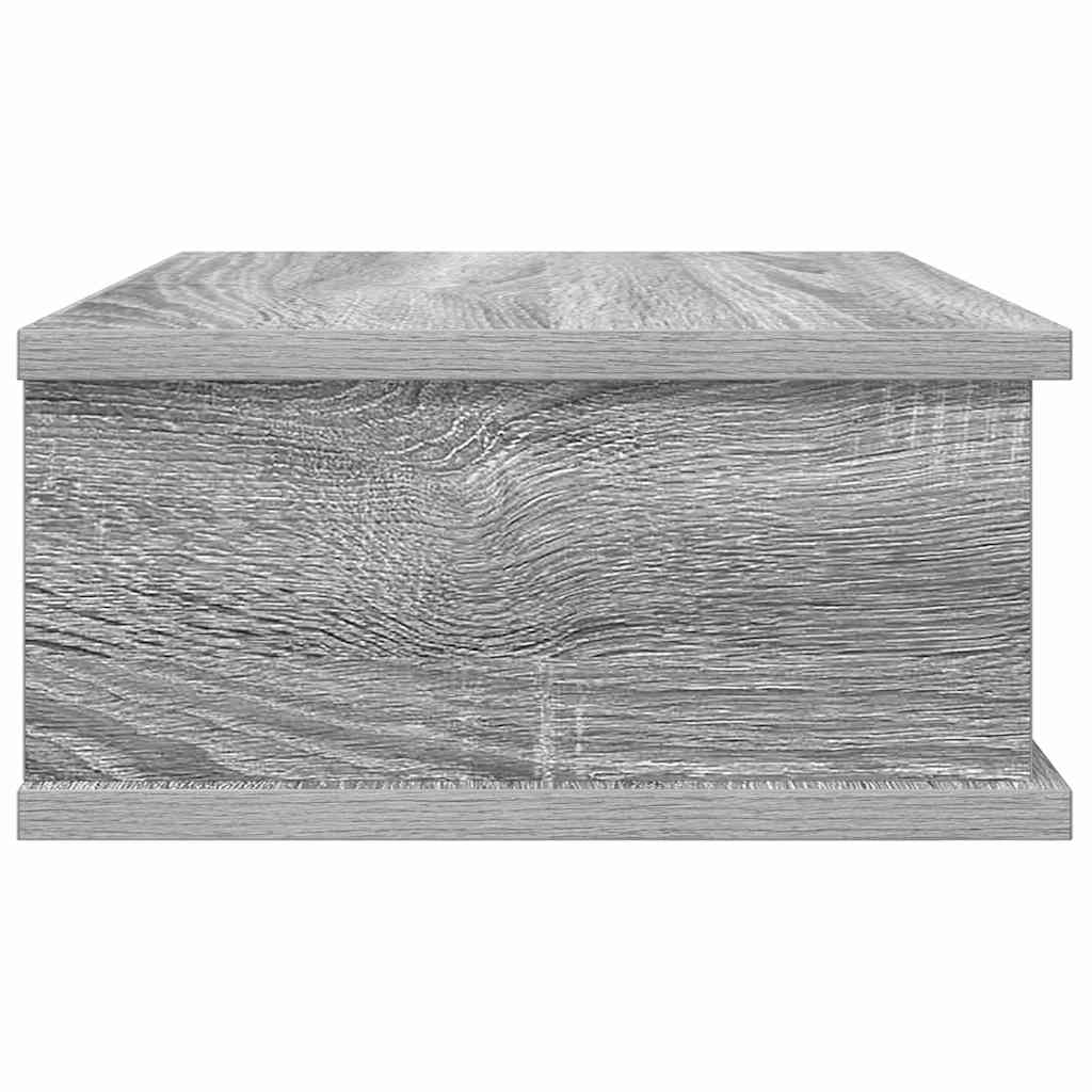 vidaXL Stolik nocny 2 pcs Szary Sonoma 40 x 31 x 15 cm
