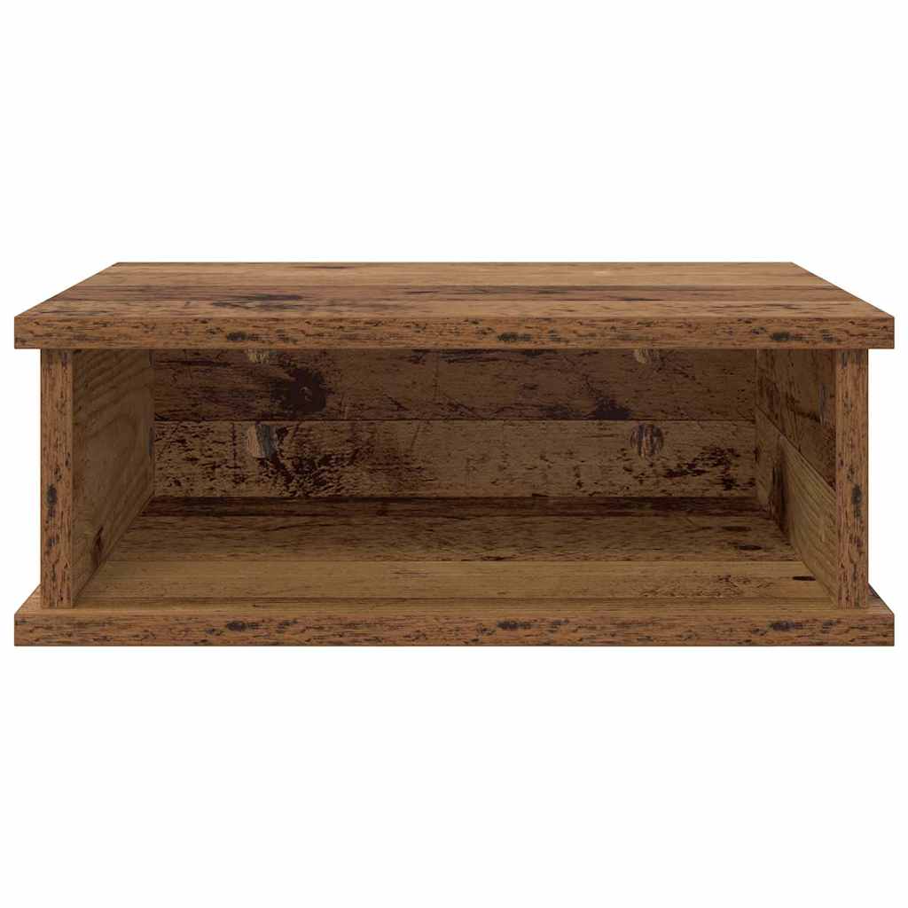 vidaXL Stolik nocny Stare drewno 40 x 31 x 15 cm