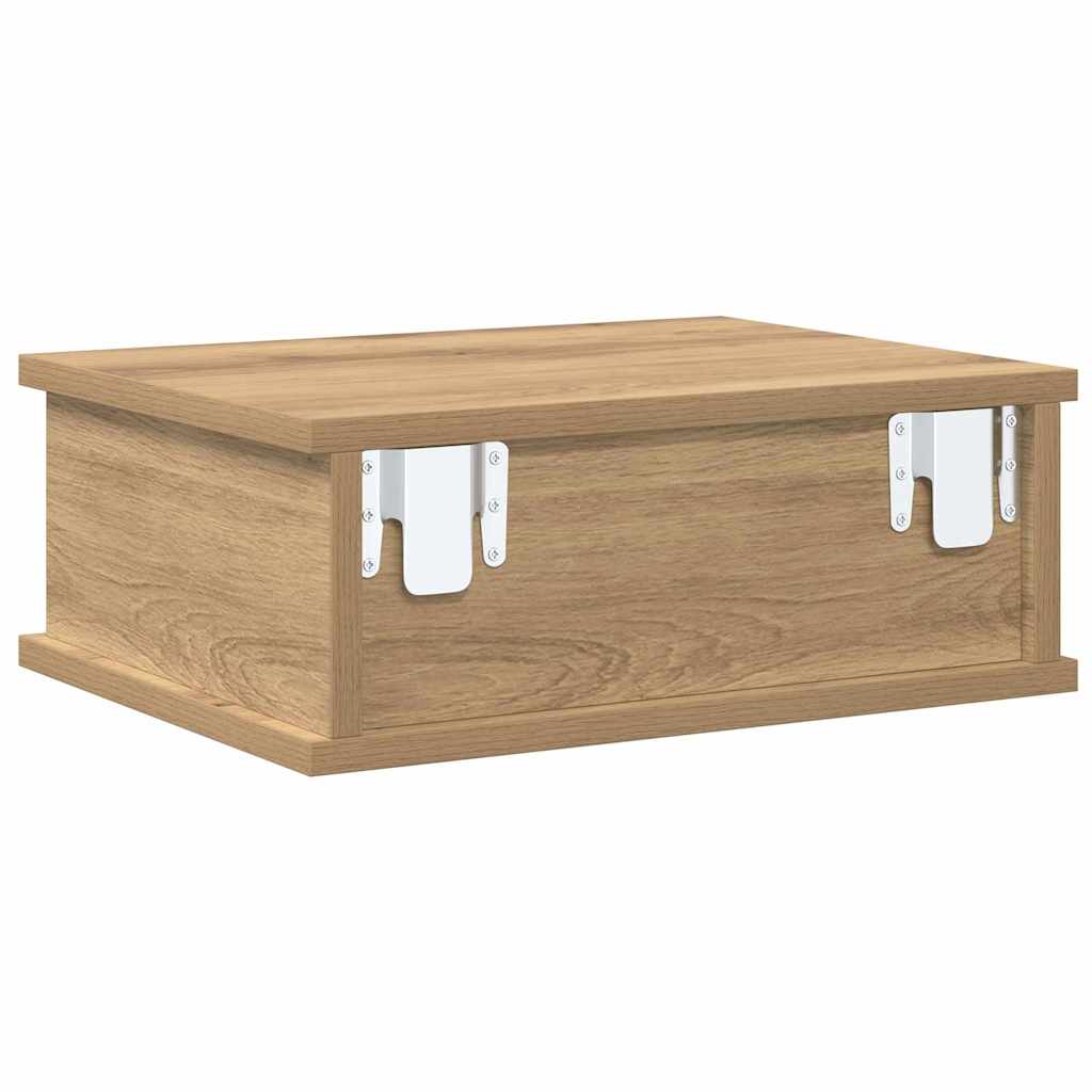 vidaXL Stolik nocny Dąb rzemieślniczy 40 x 31 x 15 cm