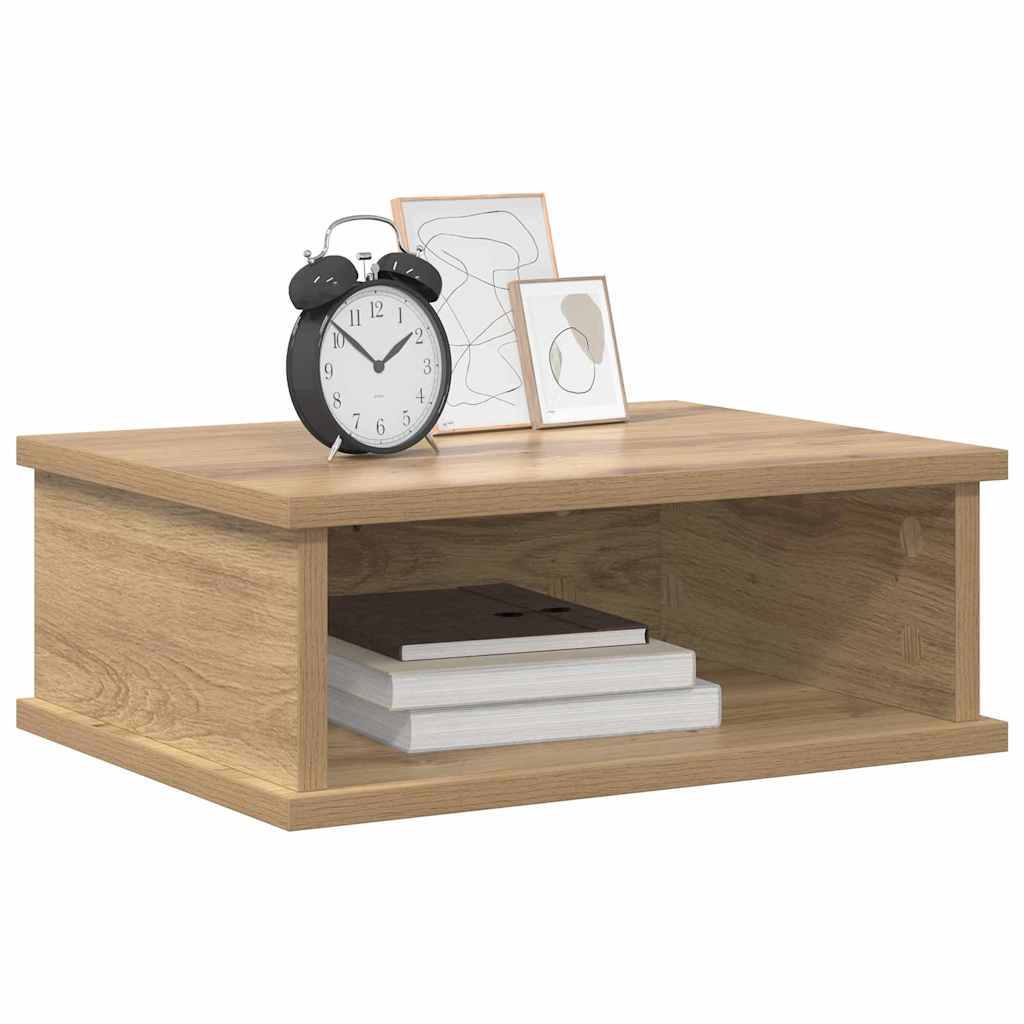 vidaXL Stolik nocny Dąb rzemieślniczy 40 x 31 x 15 cm