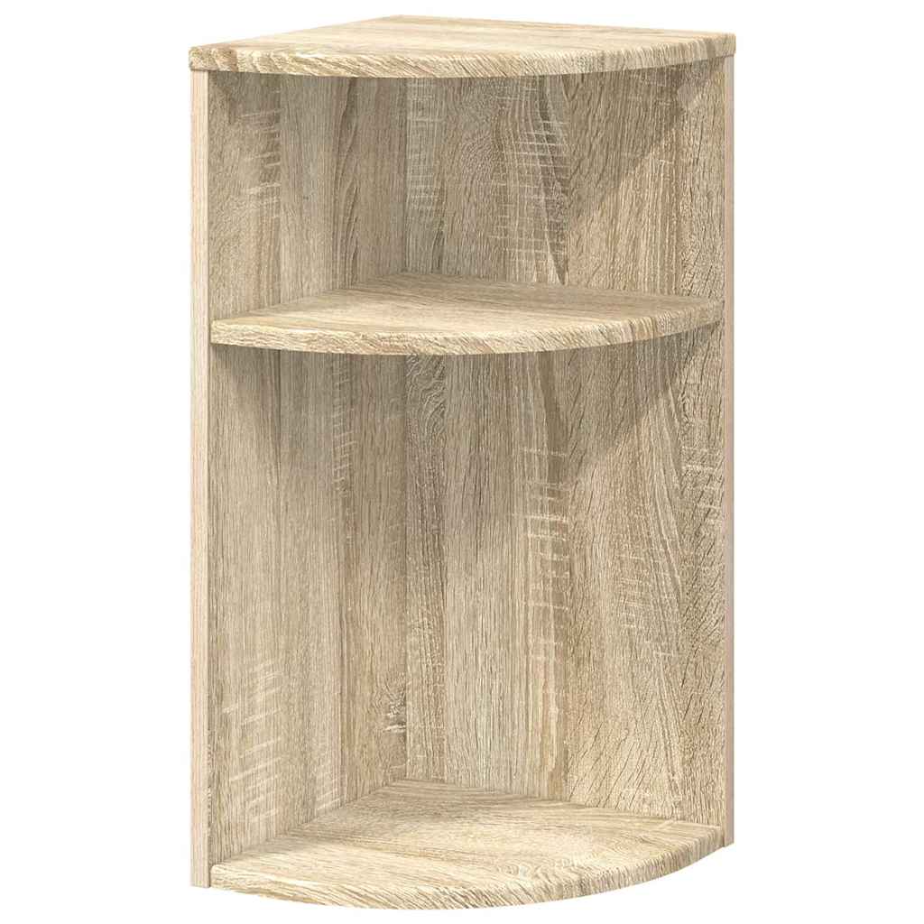 vidaXL Stolik końcowy Dąb Sonoma 29,6 x 29,6 x 60 cm