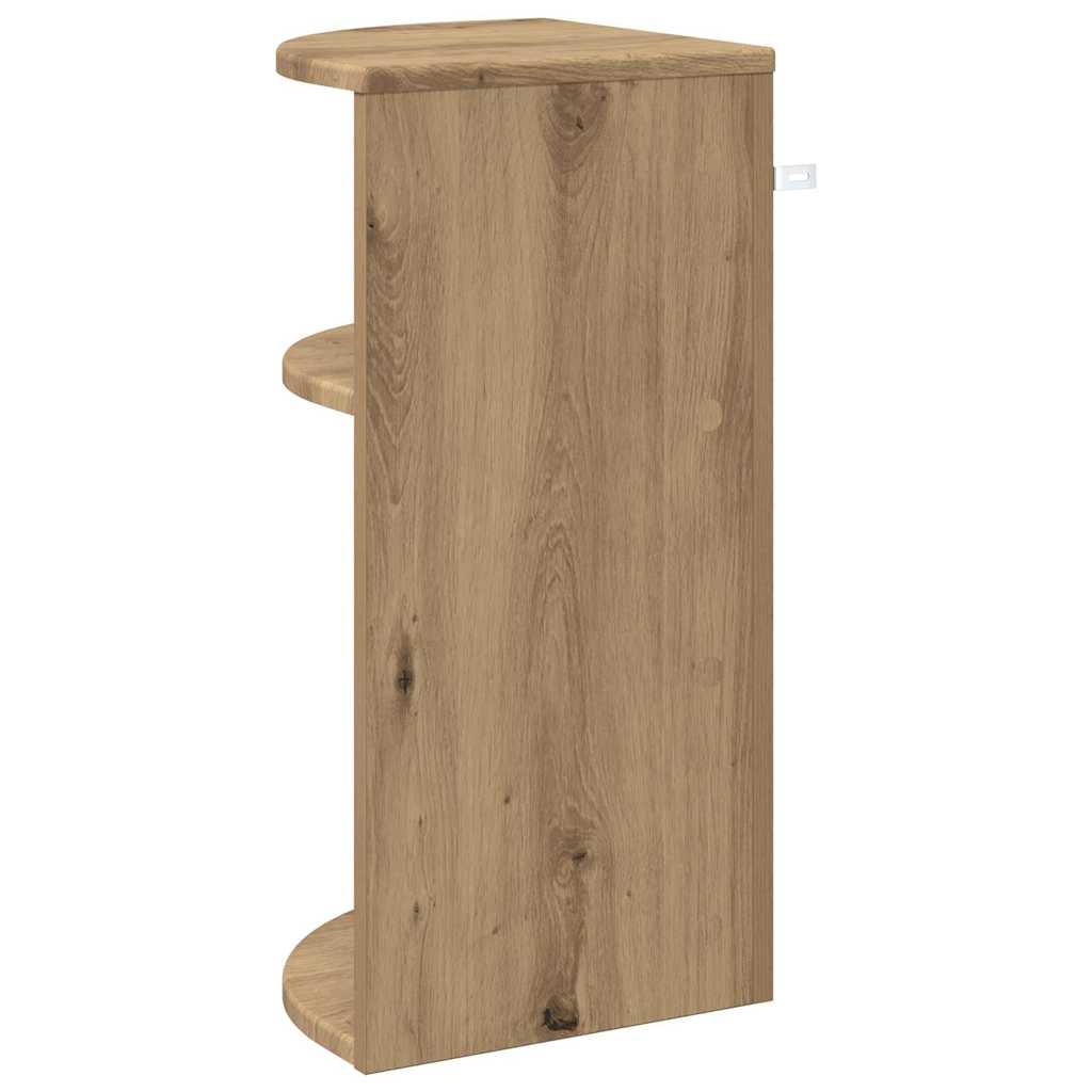 vidaXL Stolik końcowy Dąb rzemieślniczy 29,6 x 29,6 x 60 cm