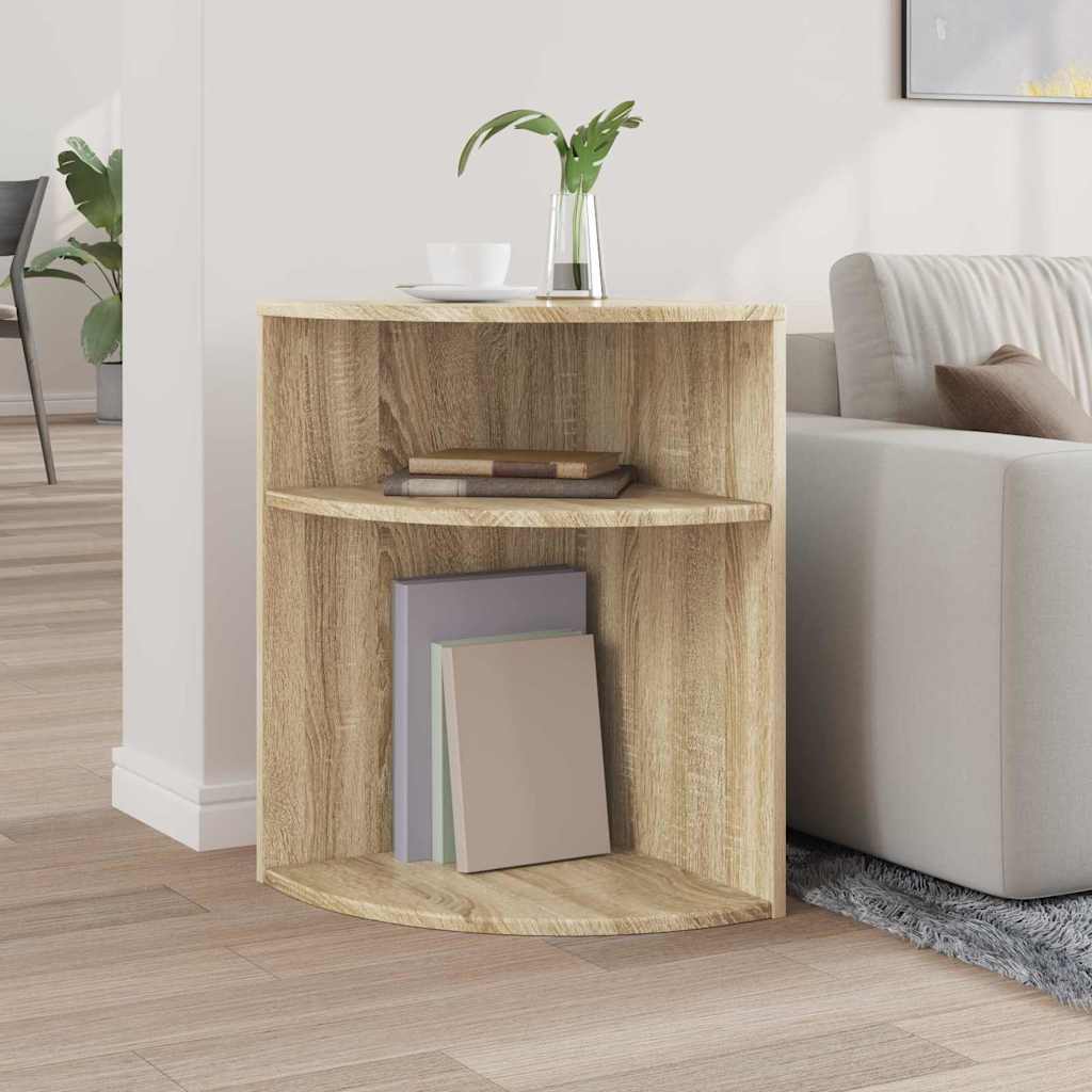 vidaXL Stolik końcowy Dąb Sonoma 39,7 x 39,7 x 60 cm