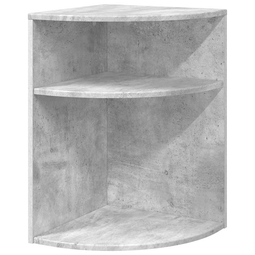 vidaXL Stolik końcowy Betonowy szary 39,7 x 39,7 x 60 cm