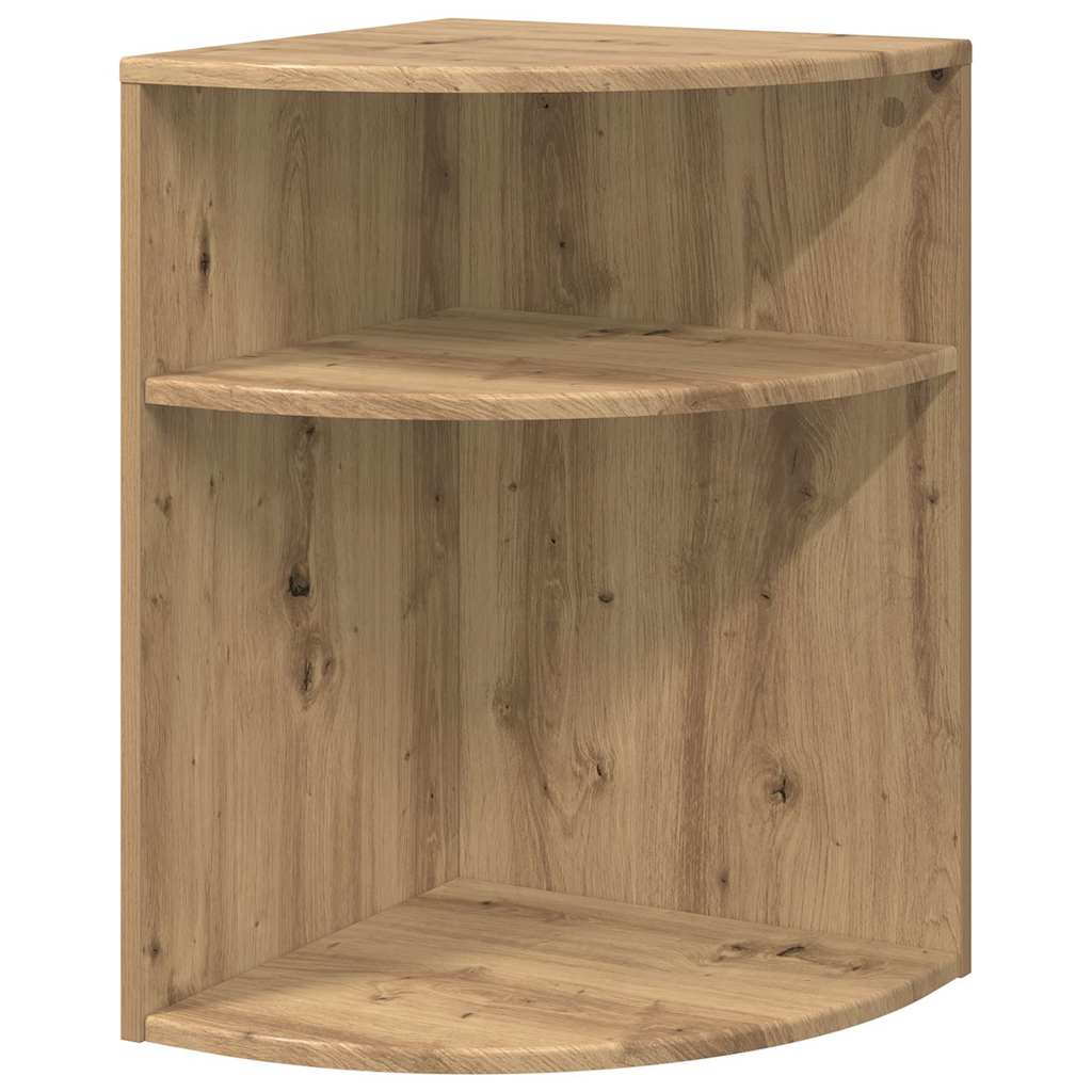 vidaXL Stolik końcowy Dąb rzemieślniczy 39,7 x 39,7 x 60 cm