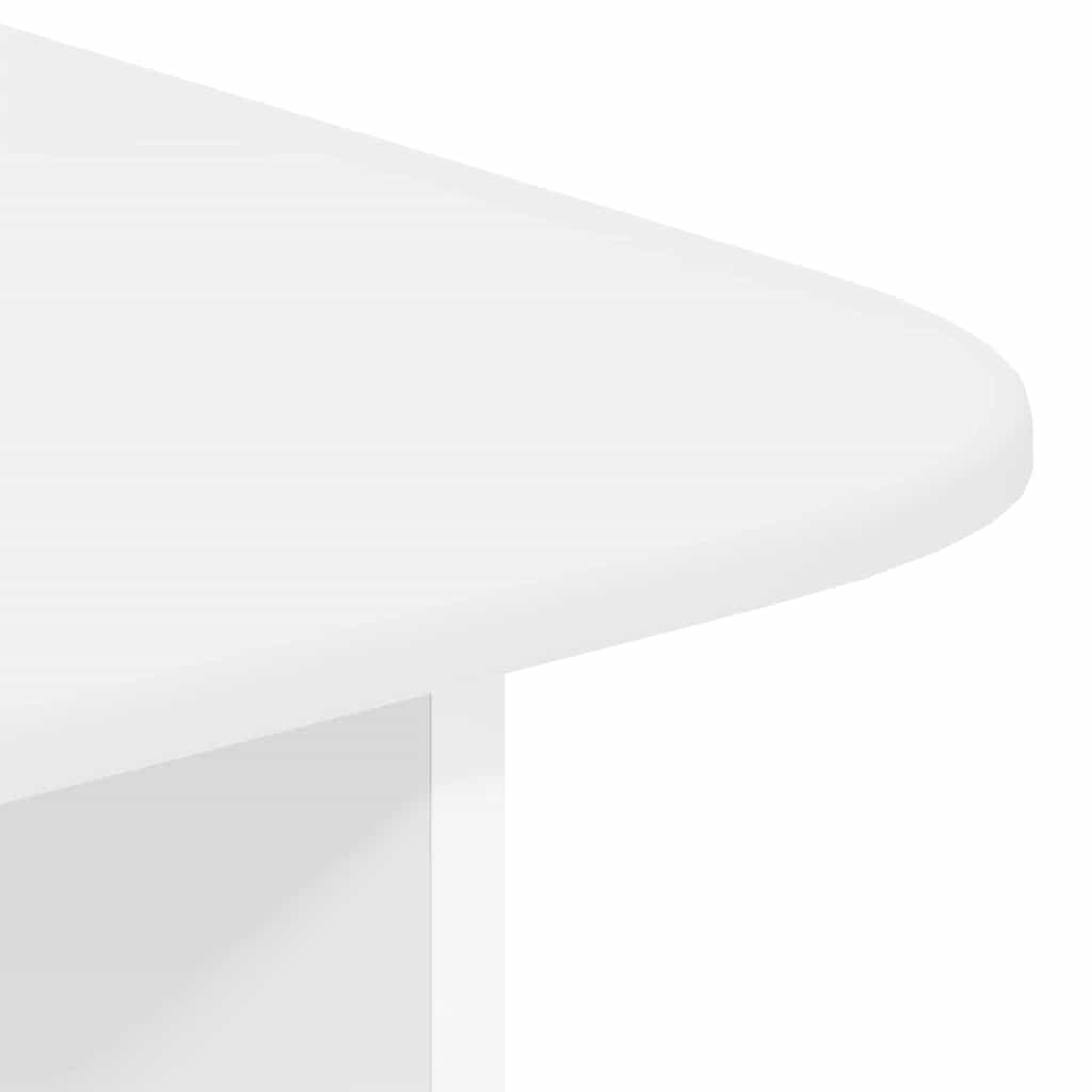 vidaXL Stolik kawowy Biały 93 x 53 x 33 cm Materiał drewnopochodny