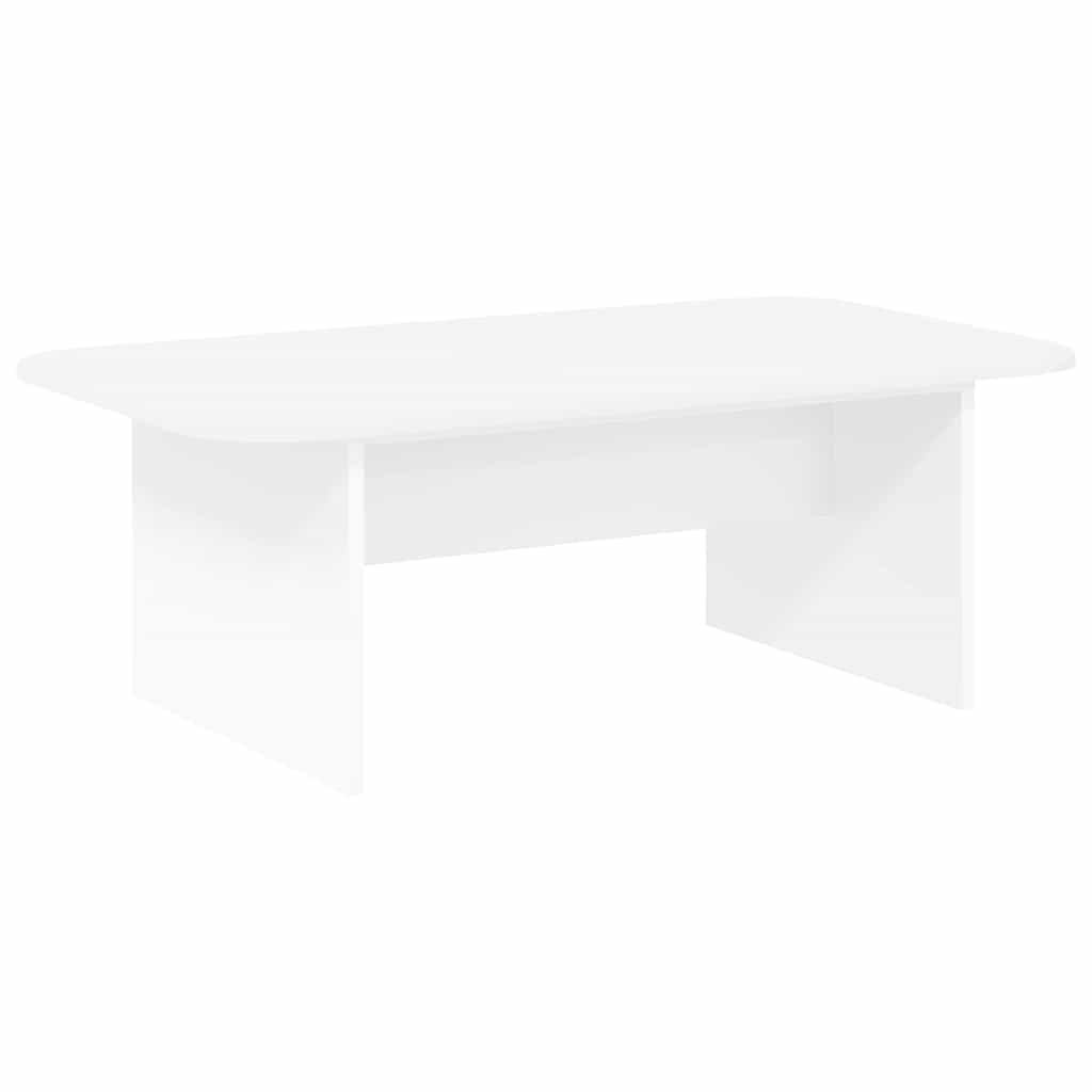 vidaXL Stolik kawowy Biały 93 x 53 x 33 cm Materiał drewnopochodny