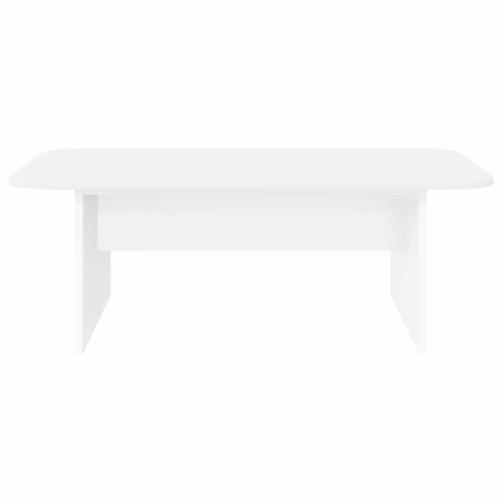 vidaXL Stolik kawowy Biały 93 x 53 x 33 cm Materiał drewnopochodny