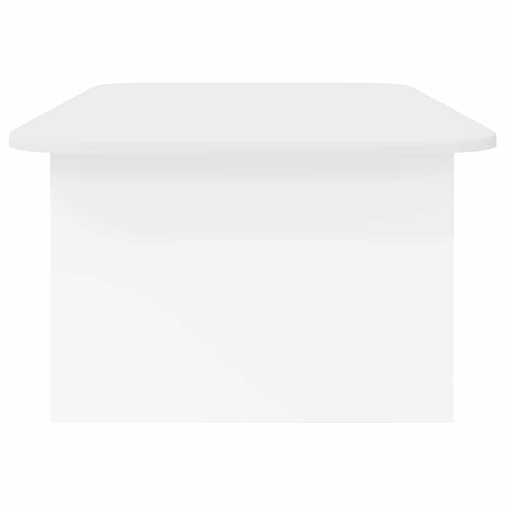 vidaXL Stolik kawowy Biały 93 x 53 x 33 cm Materiał drewnopochodny