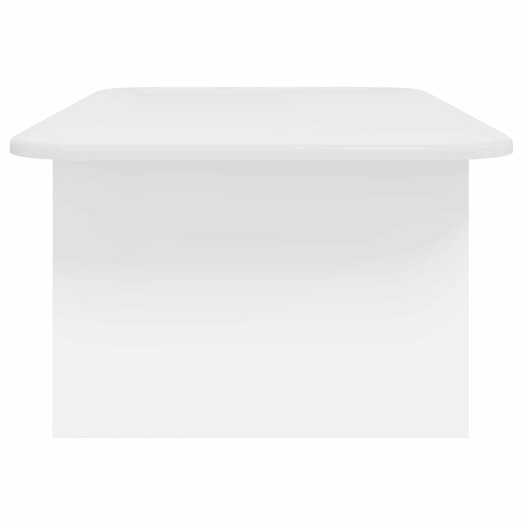 vidaXL Stolik kawowy Biały 93 x 53 x 33 cm Drewno inżynieryjne
