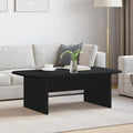vidaXL Stolik kawowy Czarny 93 x 53 x 33 cm Materiał drewnopochodny