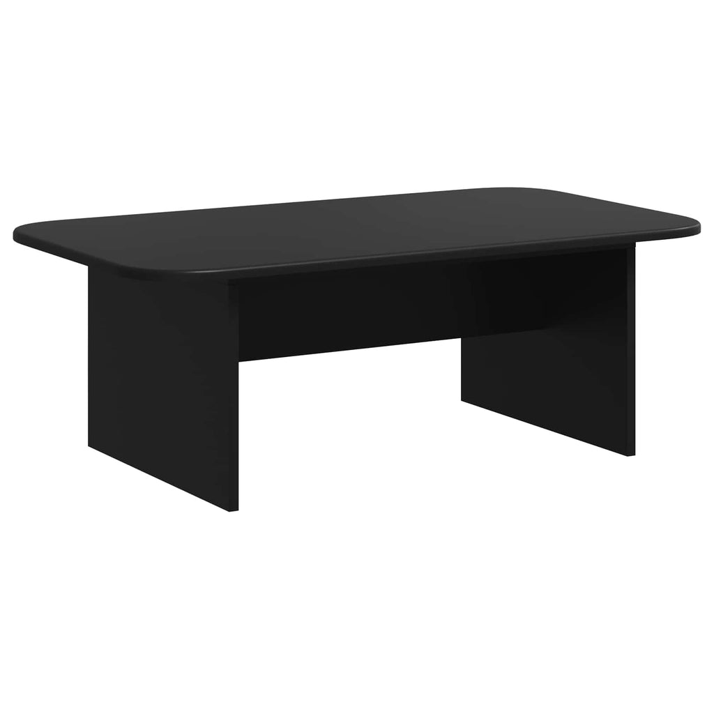 vidaXL Stolik kawowy Czarny 93 x 53 x 33 cm Drewno inżynieryjne