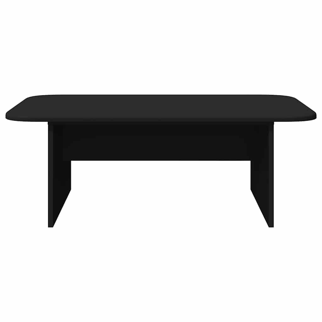 vidaXL Stolik kawowy Czarny 93 x 53 x 33 cm Materiał drewnopochodny