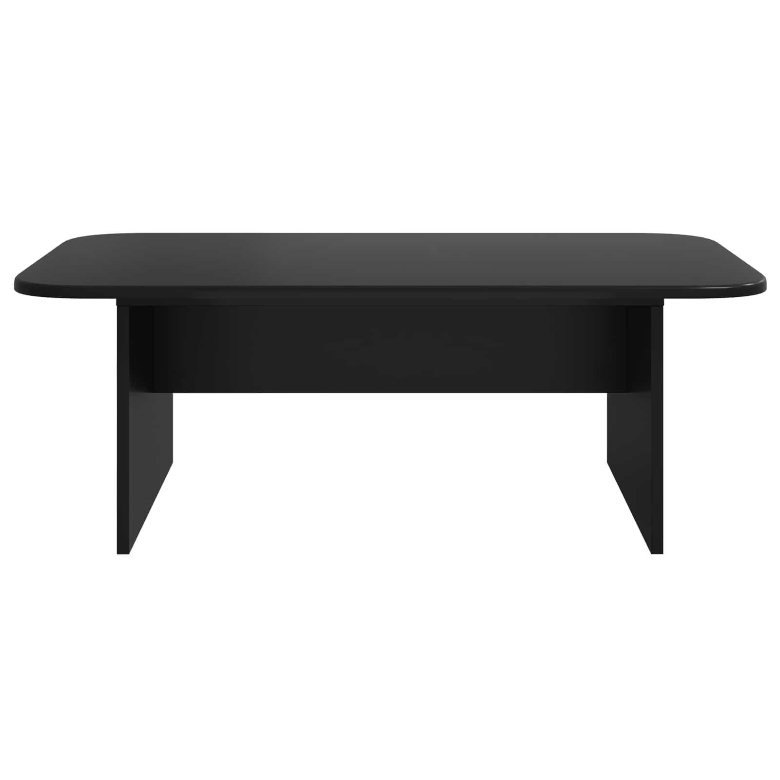 vidaXL Stolik kawowy Czarny 93 x 53 x 33 cm Drewno inżynieryjne