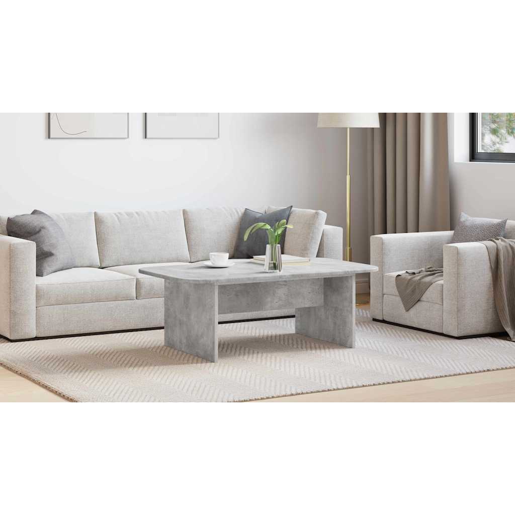 vidaXL Stolik kawowy Betonowy szary 93 x 53 x 33 cm