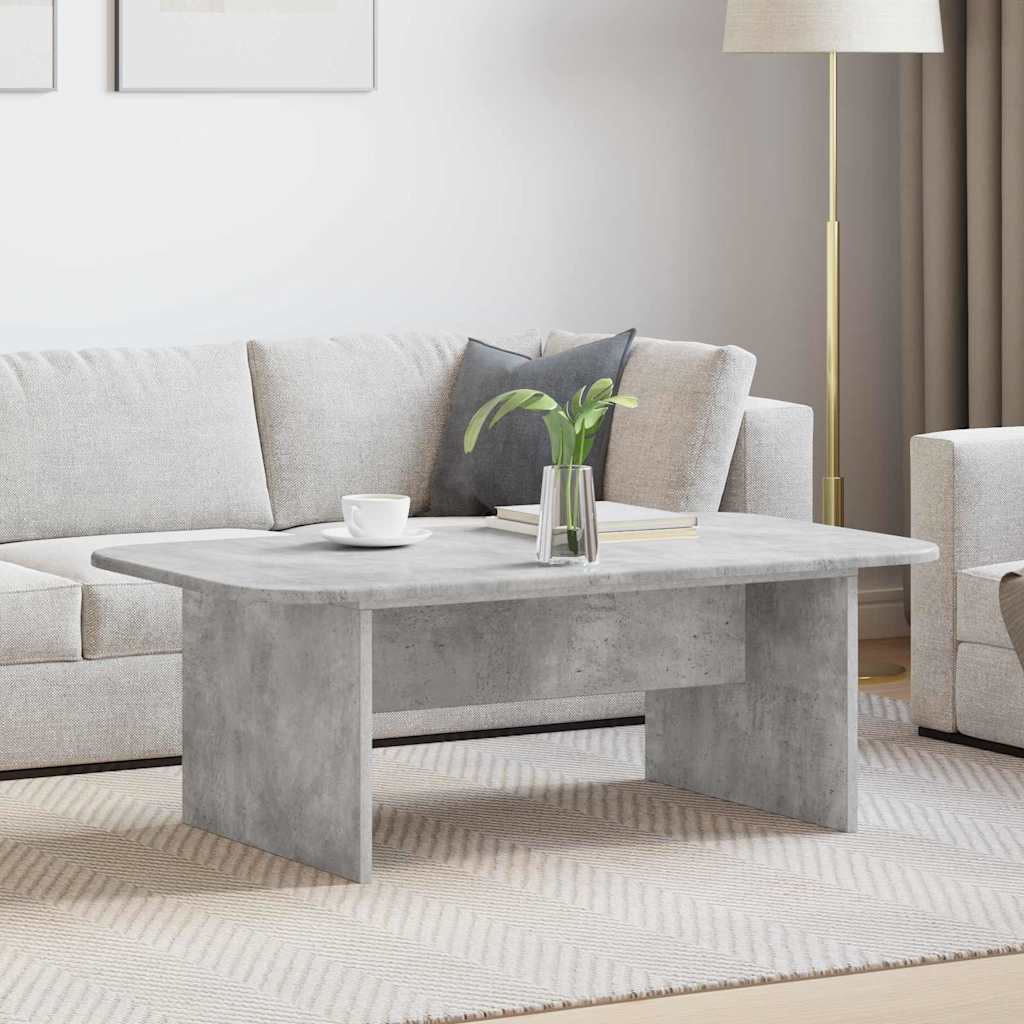 vidaXL Stolik kawowy Betonowy szary 93 x 53 x 33 cm