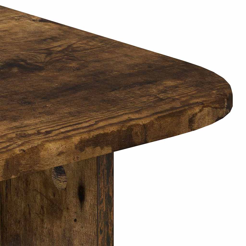 vidaXL Stolik kawowy Dąb wędzony 93 x 53 x 33 cm