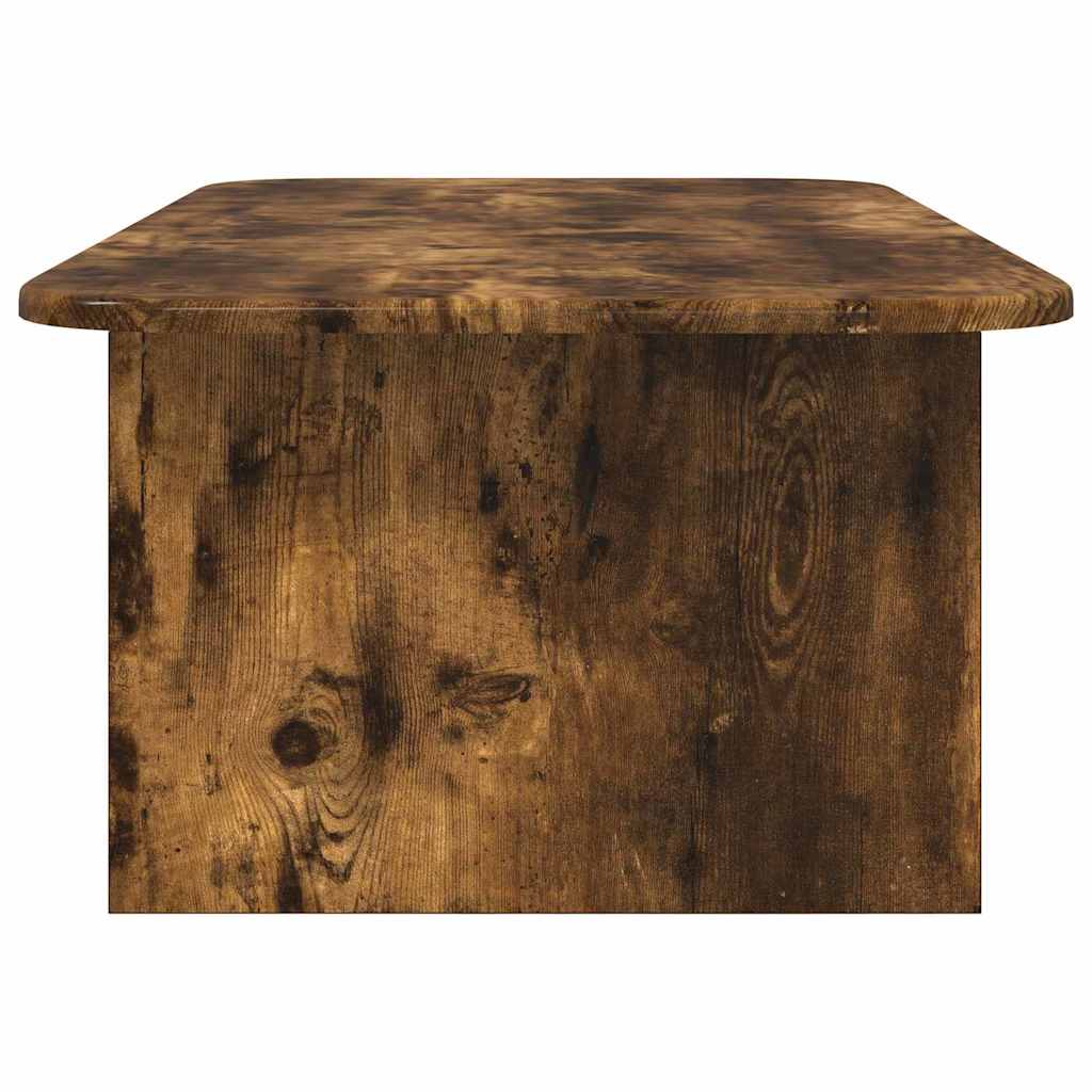 vidaXL Stolik kawowy Dąb wędzony 93 x 53 x 33 cm