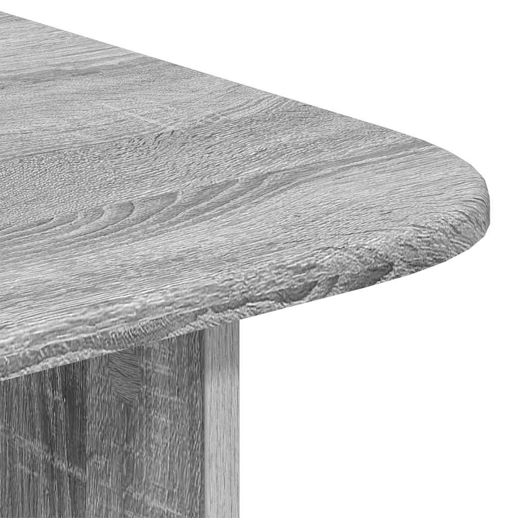 vidaXL Stolik kawowy Szary Sonoma 93 x 53 x 33 cm