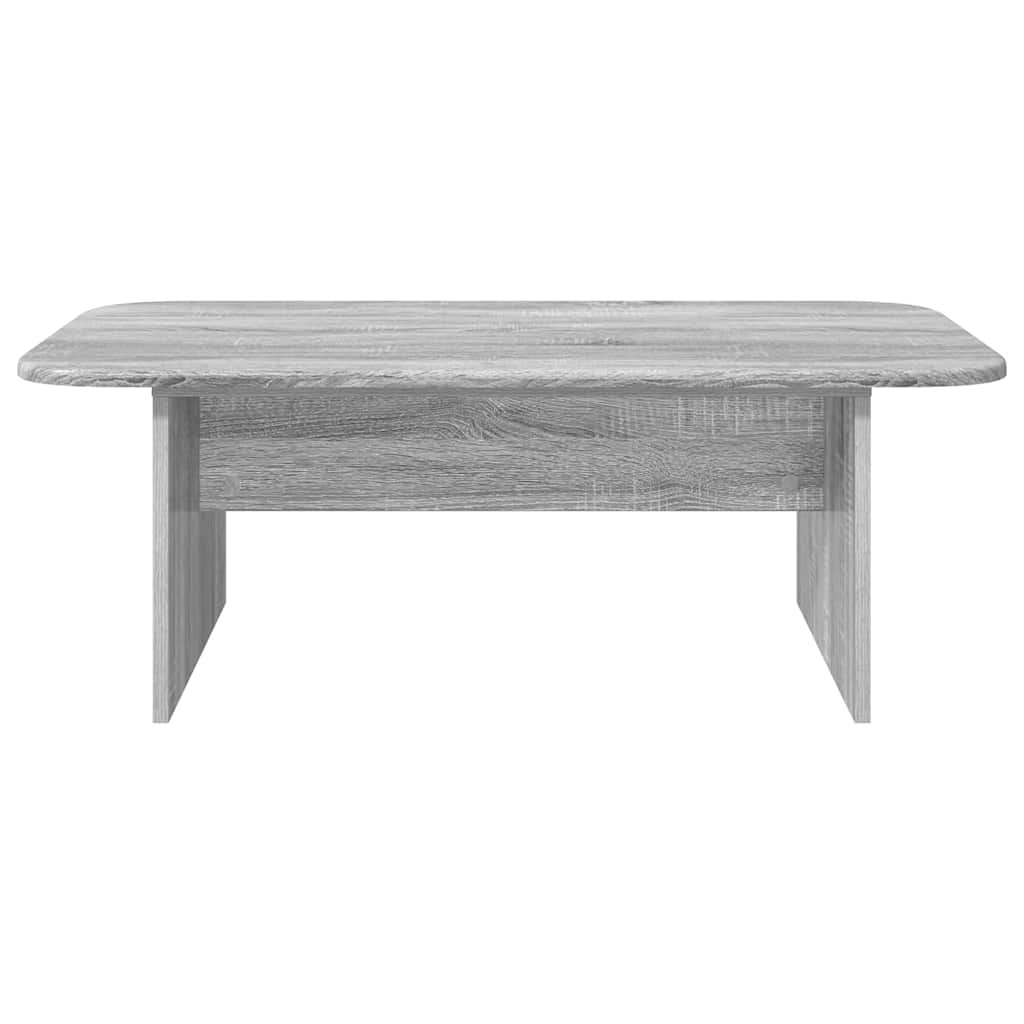 vidaXL Stolik kawowy Szary Sonoma 93 x 53 x 33 cm