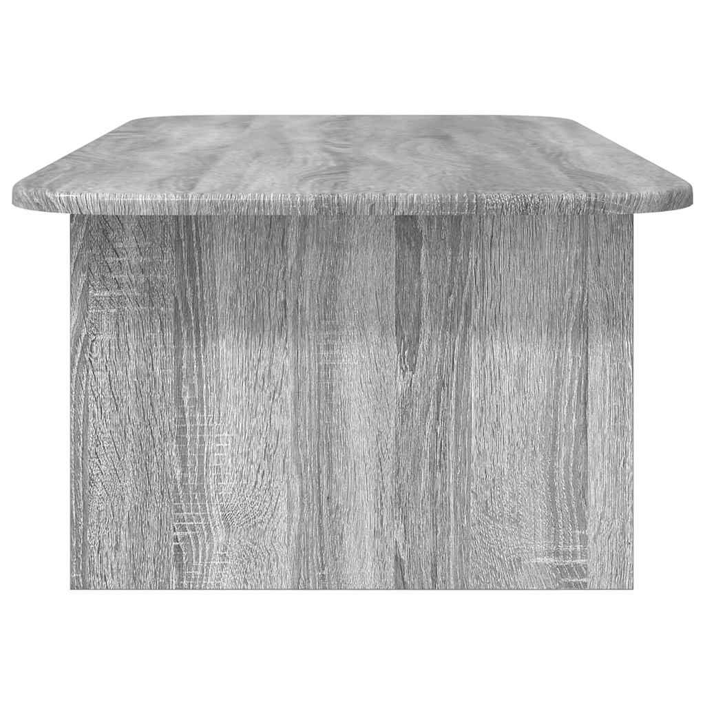 vidaXL Stolik kawowy Szary Sonoma 93 x 53 x 33 cm