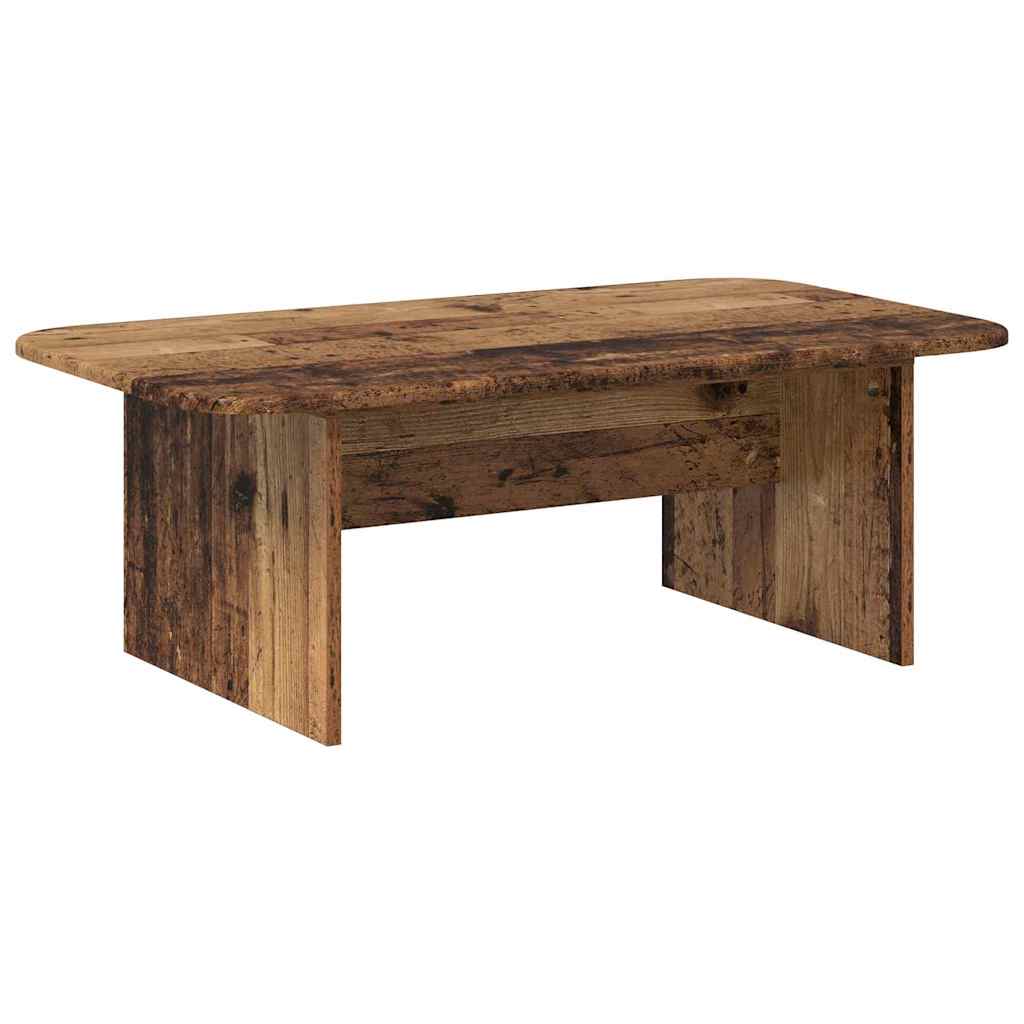 vidaXL Stolik kawowy Stare drewno 93 x 53 x 33 cm
