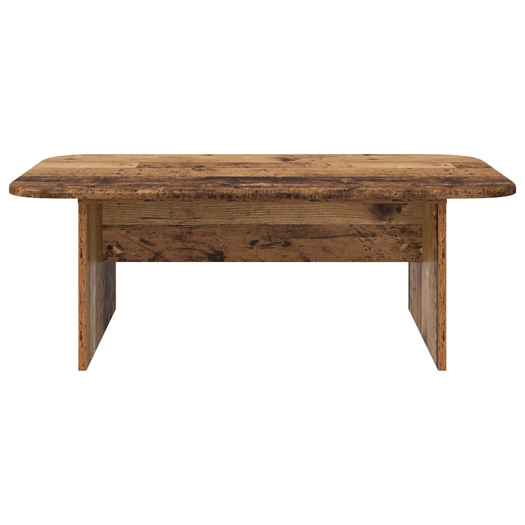vidaXL Stolik kawowy Stare drewno 93 x 53 x 33 cm Drewno inżynieryjne
