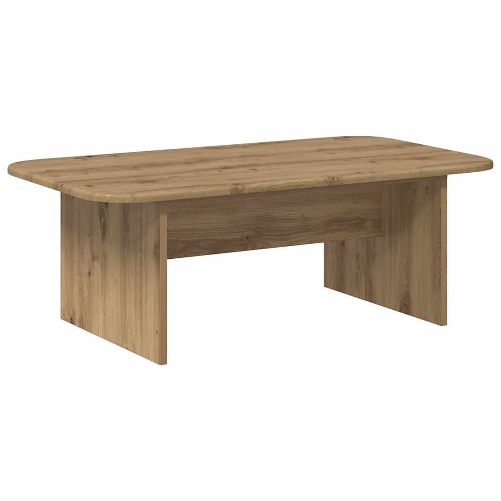 vidaXL Stolik kawowy Dąb rzemieślniczy 93 x 53 x 33 cm