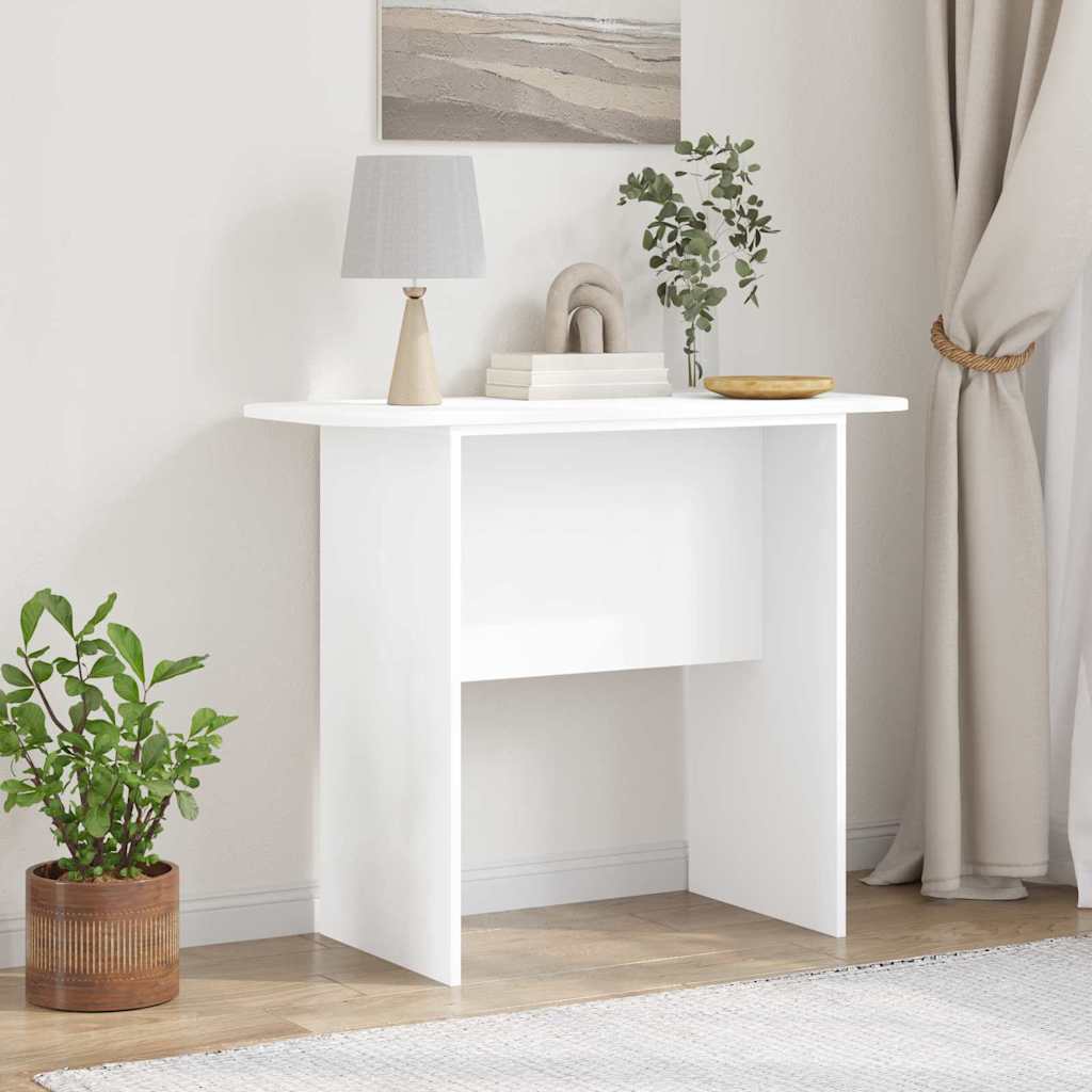 vidaXL Konsola Biały 93 x 40 x 75 cm Materiał drewnopochodny
