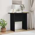 vidaXL Konsola Czarny 93 x 40 x 75 cm Materiał drewnopochodny