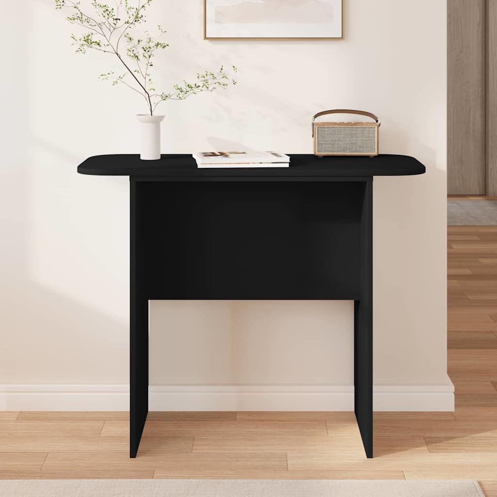 vidaXL Konsola Czarny 93 x 40 x 75 cm Materiał drewnopochodny
