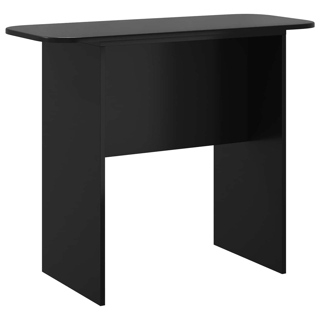 vidaXL Konsola Czarny 93 x 40 x 75 cm Drewno inżynieryjne