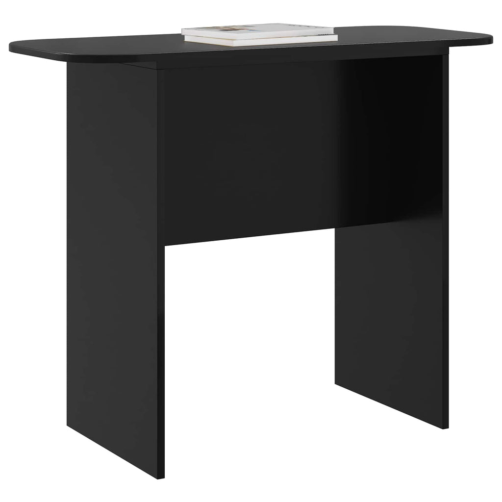 vidaXL Konsola Czarny 93 x 40 x 75 cm Drewno inżynieryjne