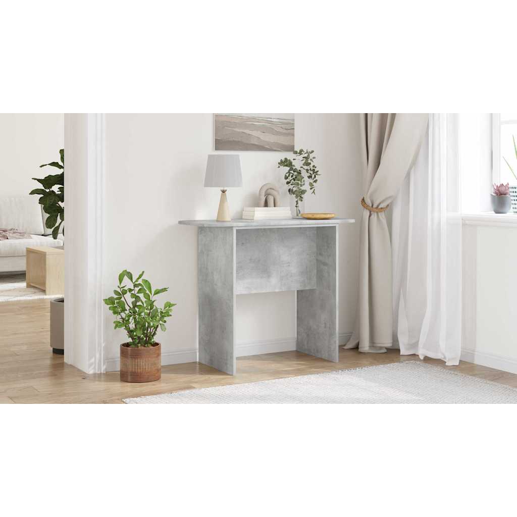 vidaXL Konsola Betonowy szary 93 x 40 x 75 cm Drewno inżynieryjne