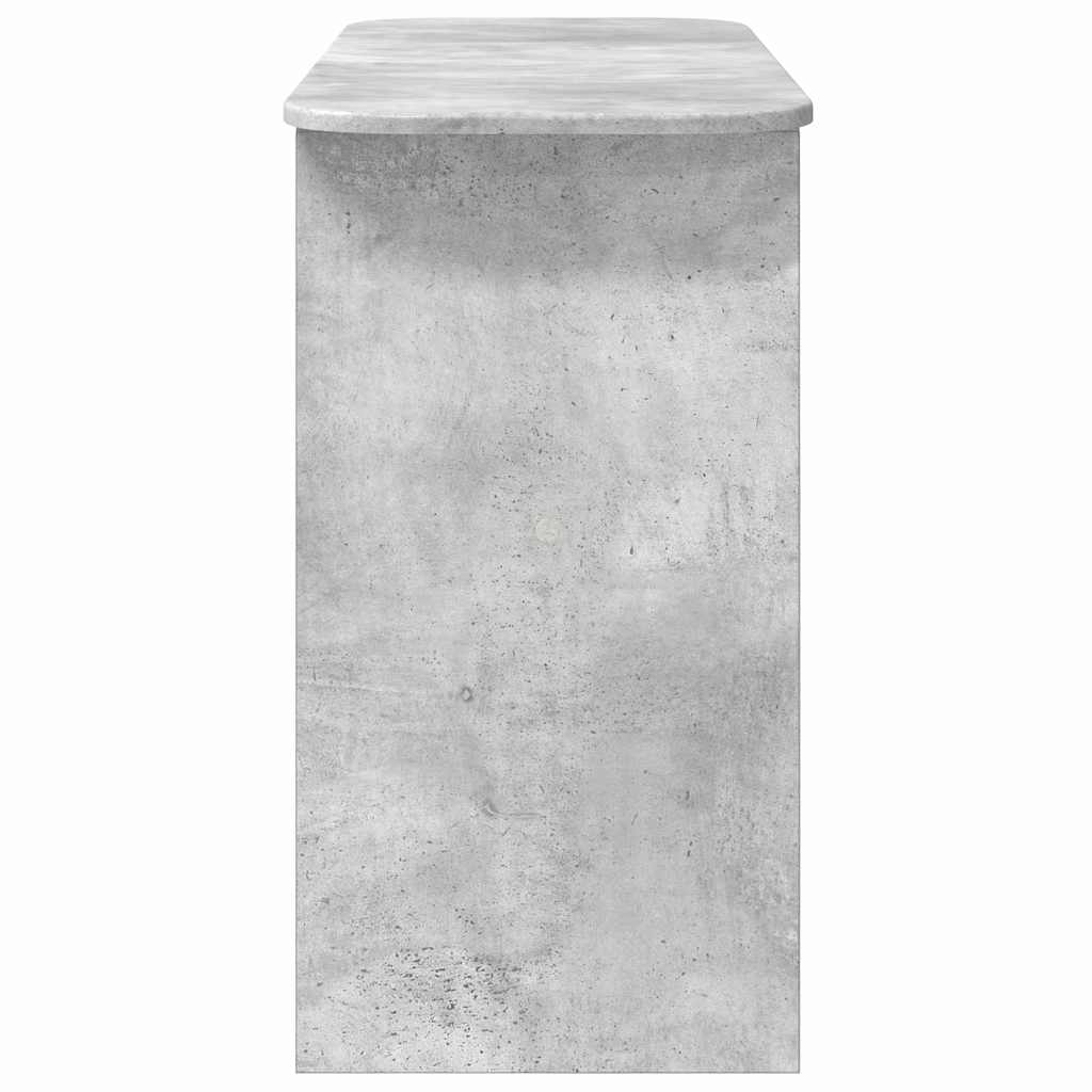 vidaXL Konsola Betonowy szary 93 x 40 x 75 cm Materiał drewnopochodny