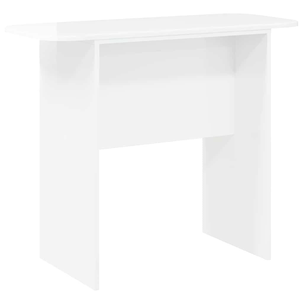 vidaXL Konsola Wysoki połysk biały 93 x 40 x 75 cm