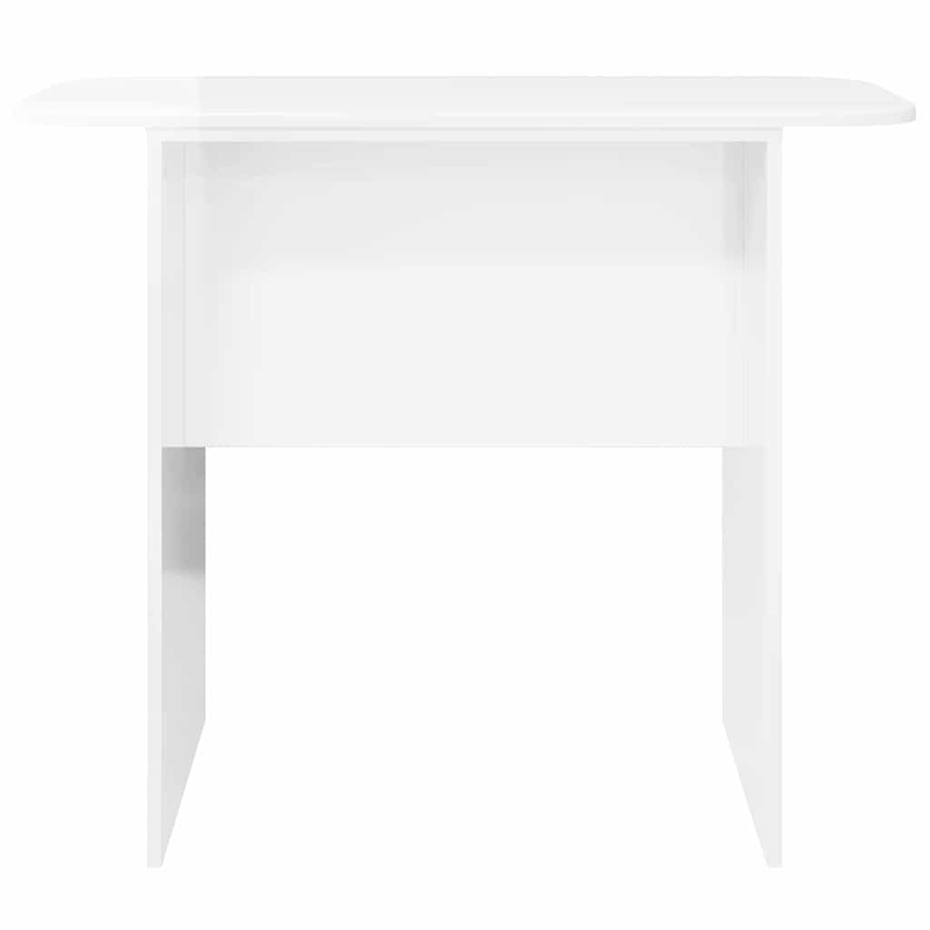 vidaXL Konsola Wysoki połysk biały 93 x 40 x 75 cm